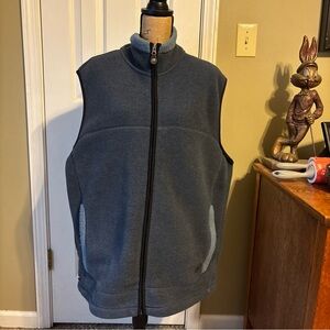 Aigle Men's Dark Blue Fleece Polartec Vest